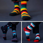 Socksoho Luxury Men Socks Happy Gift Box | Grocsy