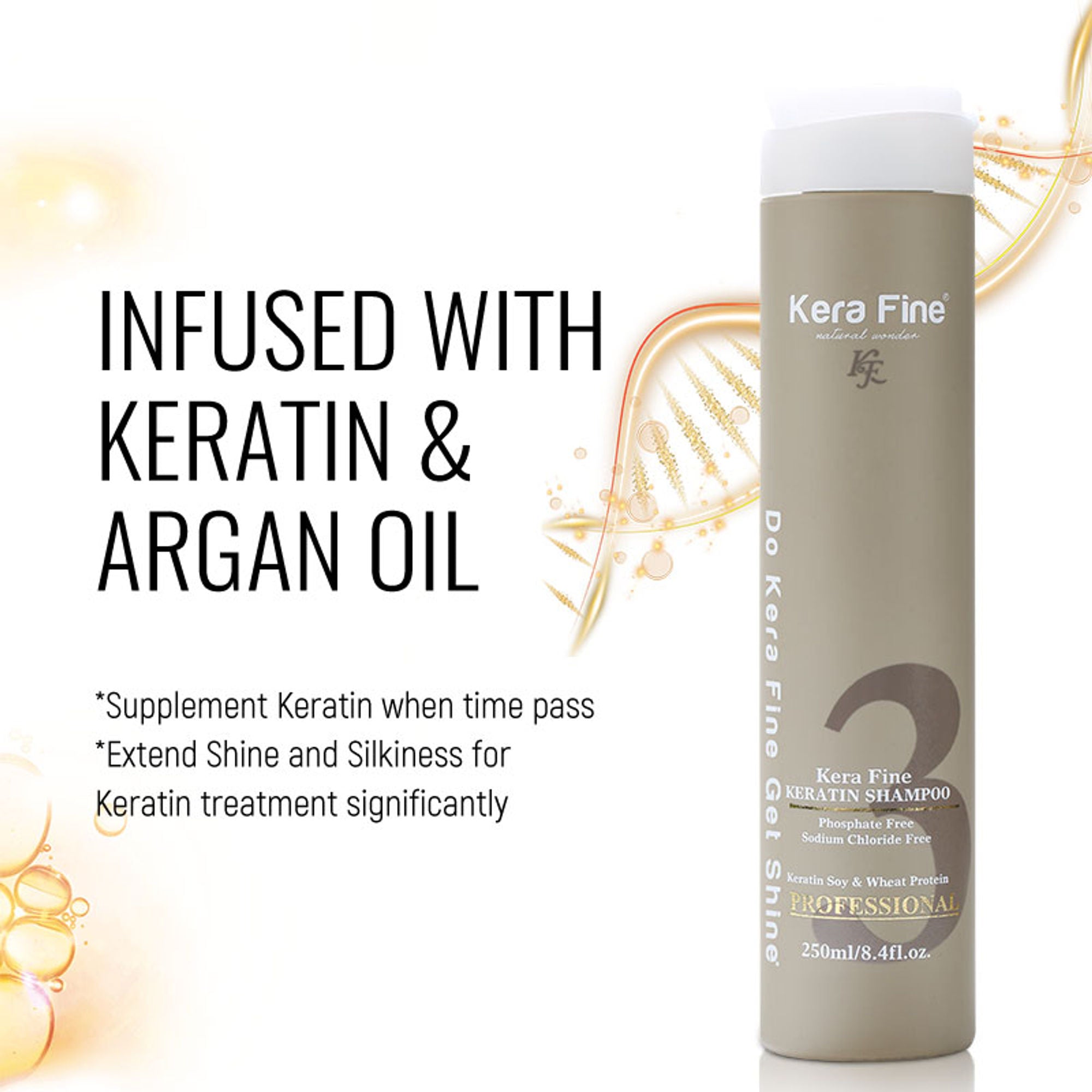 Kera Fine Keratin Shampoo | Grocsy