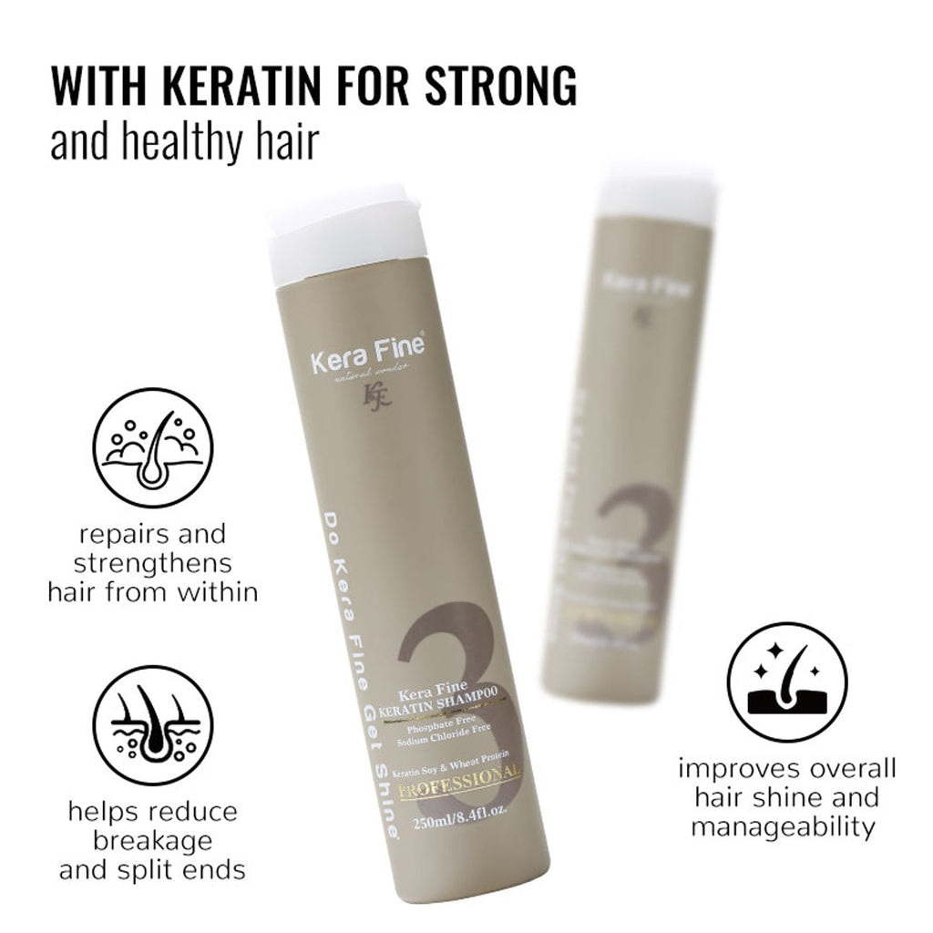 Kera Fine Keratin Shampoo | Grocsy