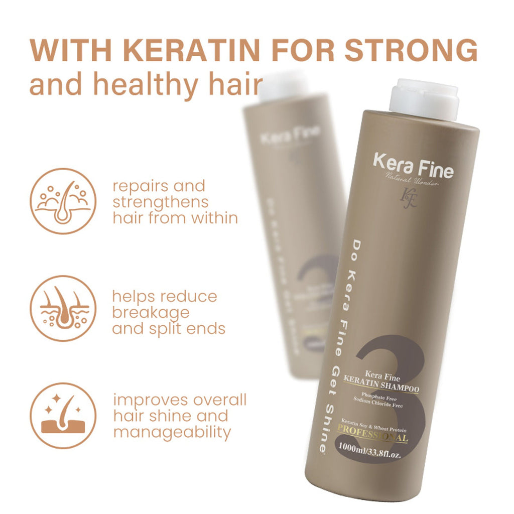 Kera Fine Keratin Shampoo | Grocsy