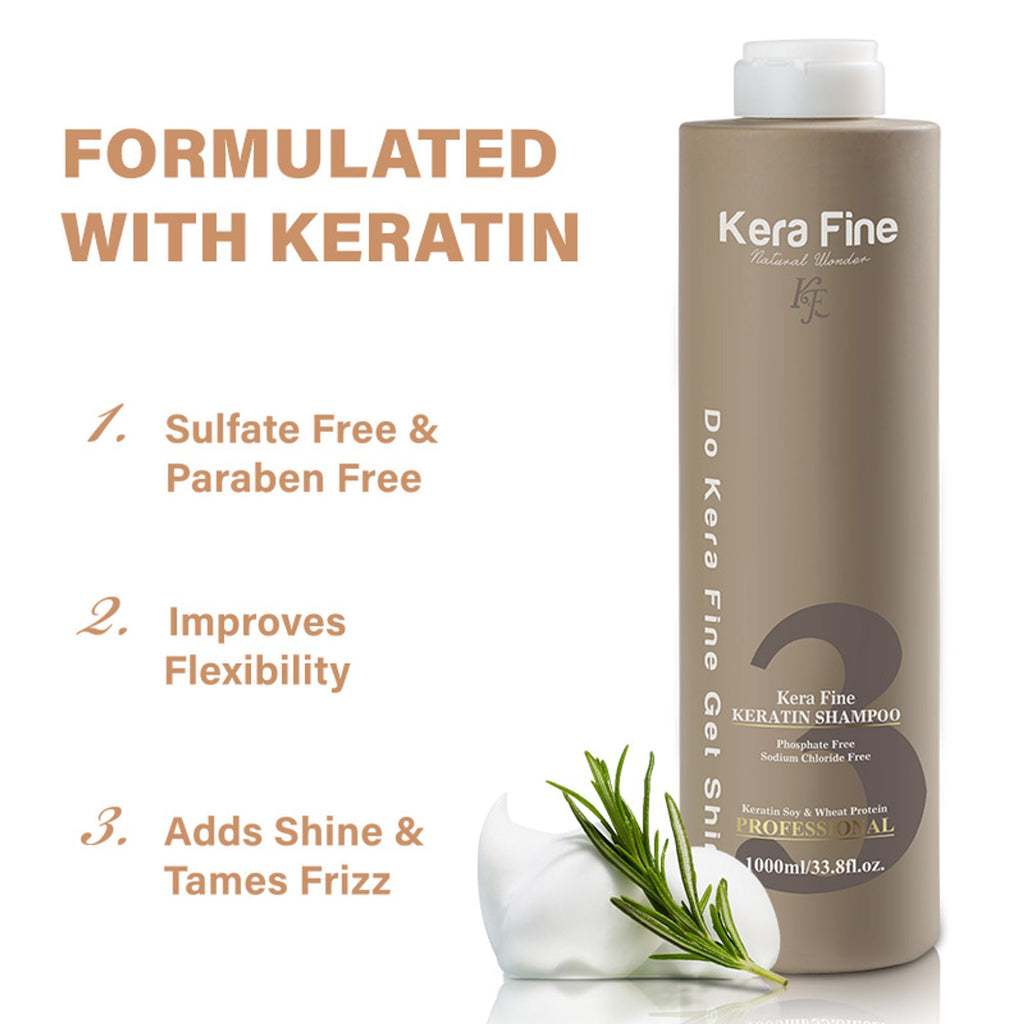 Kera Fine Keratin Shampoo | Grocsy