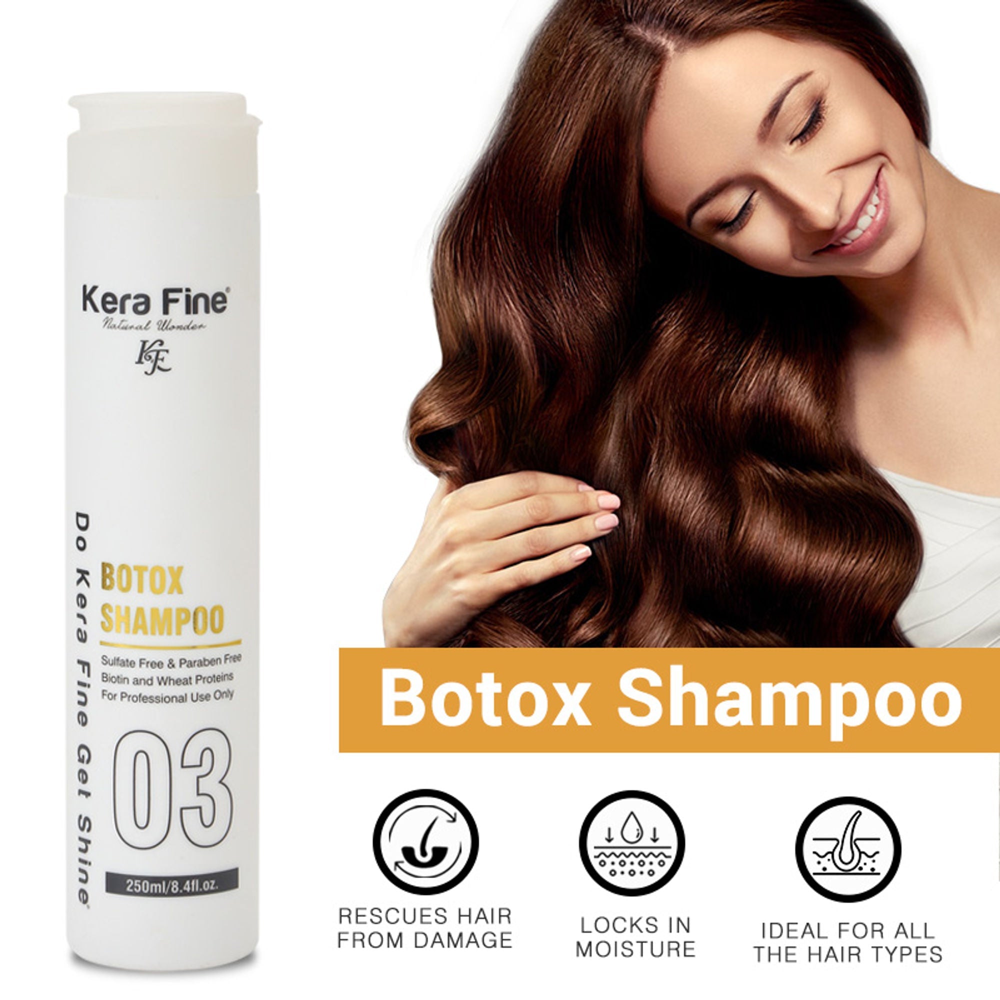 Kera Fine Botox Shampoo | Grocsy