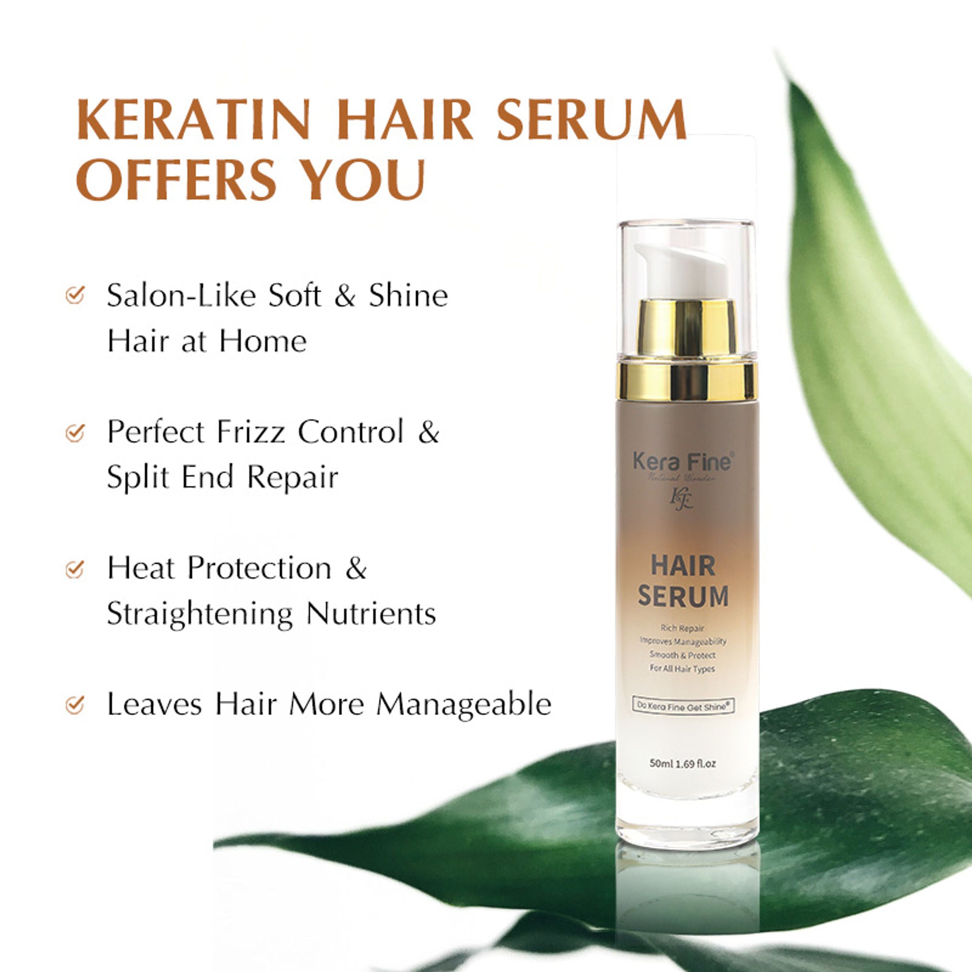 Kera Fine Hair Serum | Grocsy