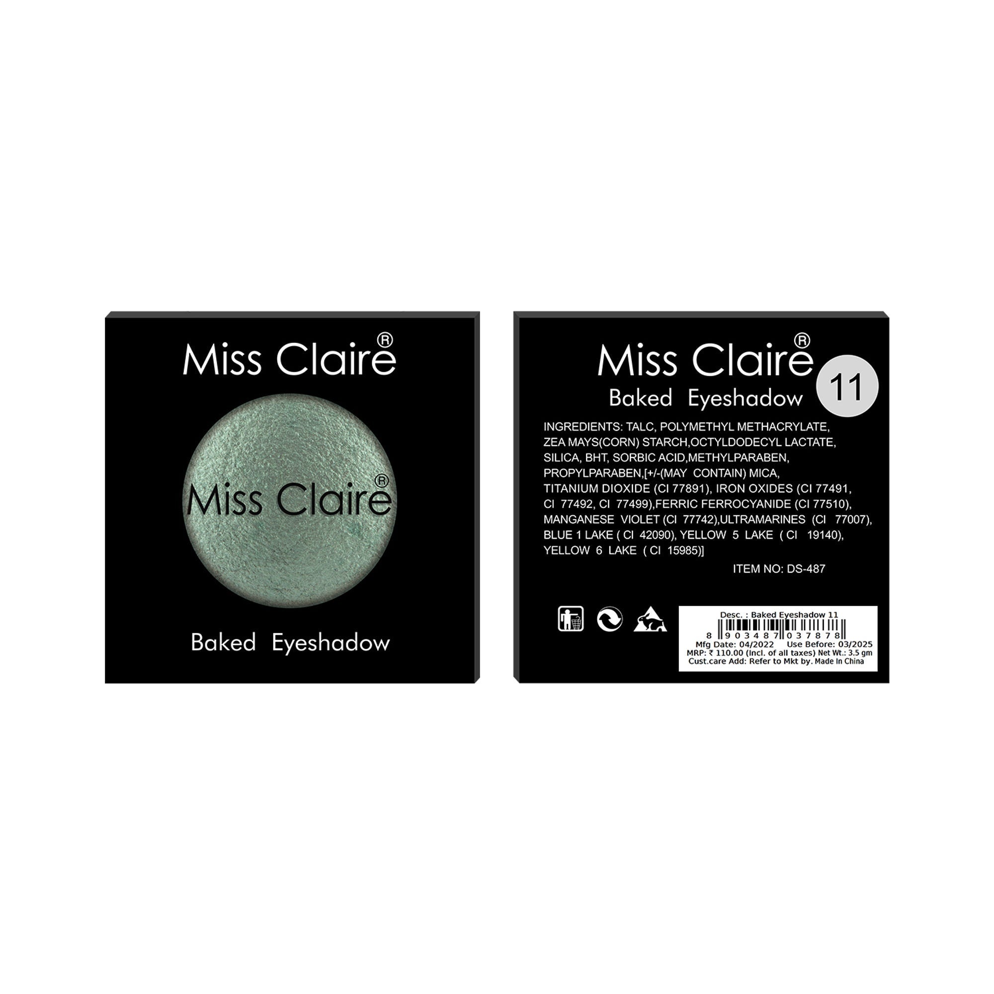 Miss Claire Baked Eyeshadow - 11 | Grocsy