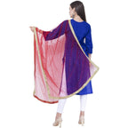 A R Silk Red Color Net Moti Net Dupattas and Chunnis | Grocsy