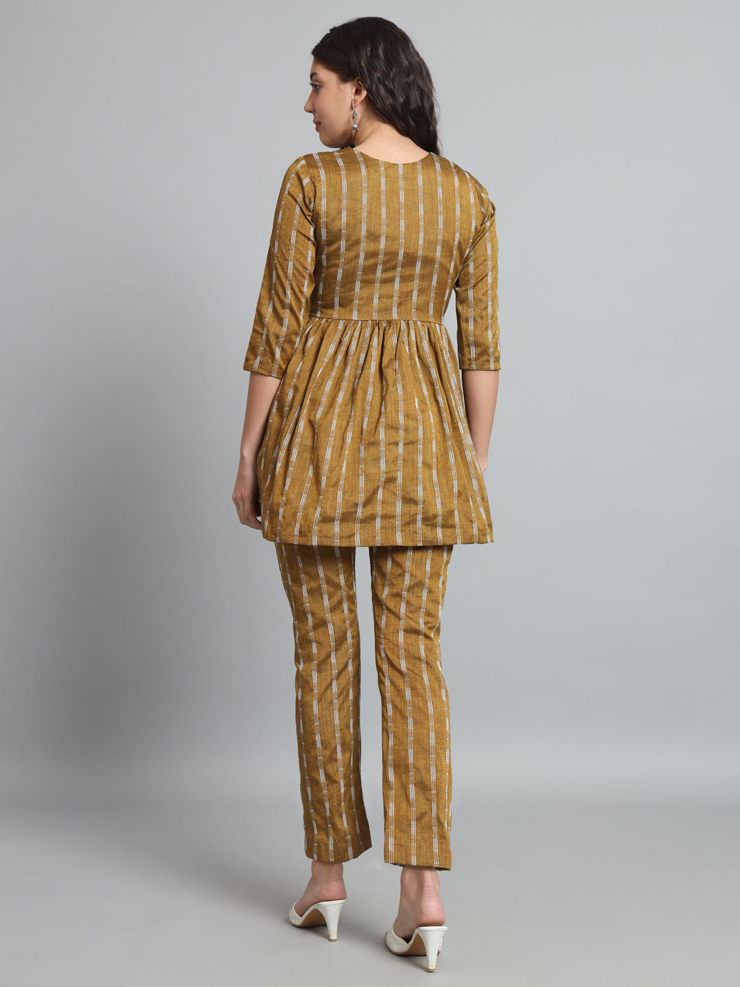 Fab Fashion Mustard Co-Ord Set | Grocsy