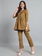 Fab Fashion Mustard Co-Ord Set | Grocsy