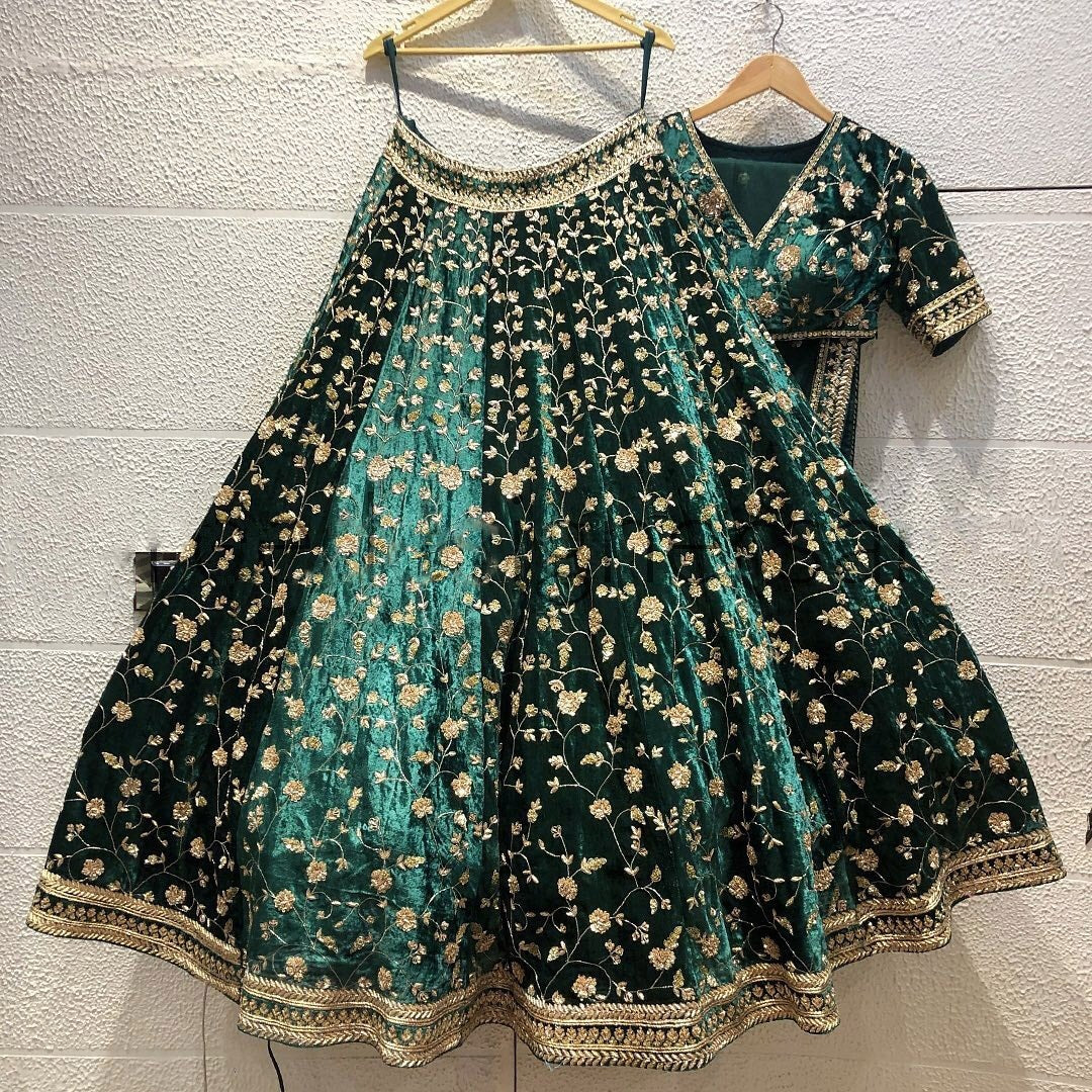 Lehenga Mart Glamorous Designer Lehenga Choli for Bridal and Bridesmaids Wedding Wear Choli | Grocsy