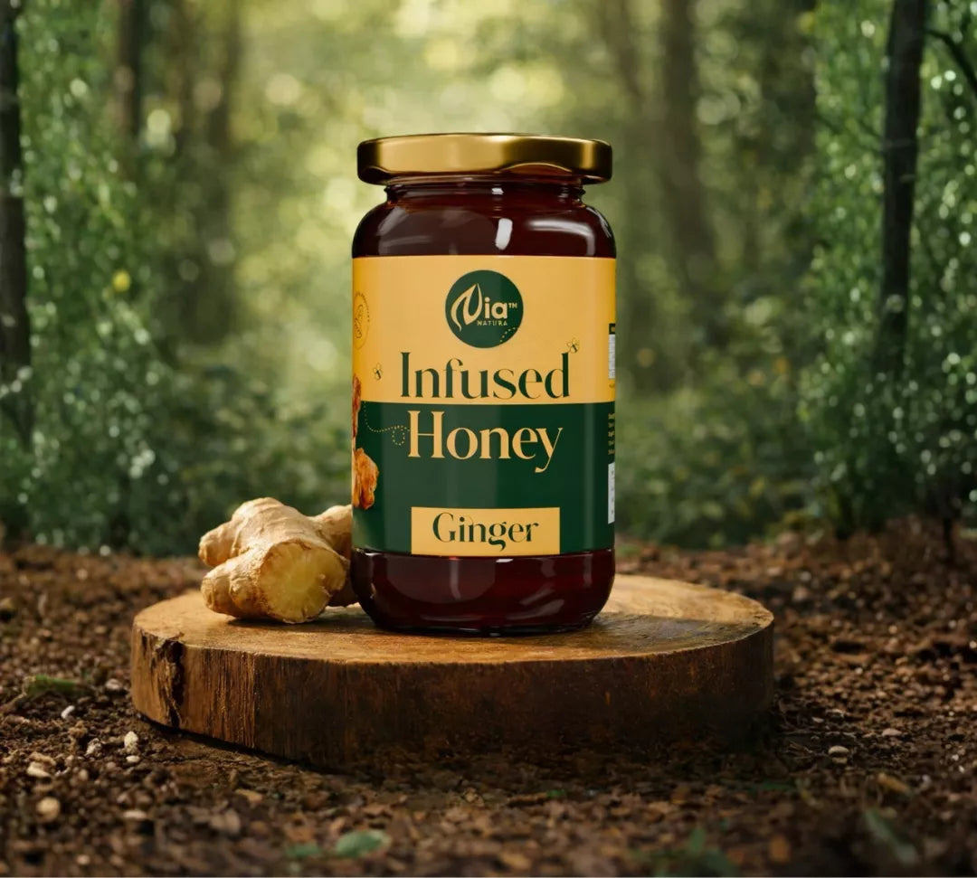 Nia Natura Infused Ginger Honey | Grocsy