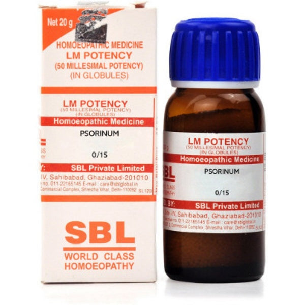 SBL Homeopathy Psorinum LM Potency | Grocsy