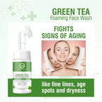 Nuerma Science Green Tea Foaming Face Wash | Hydrate, Soothe & Revitalize Skin | Grocsy