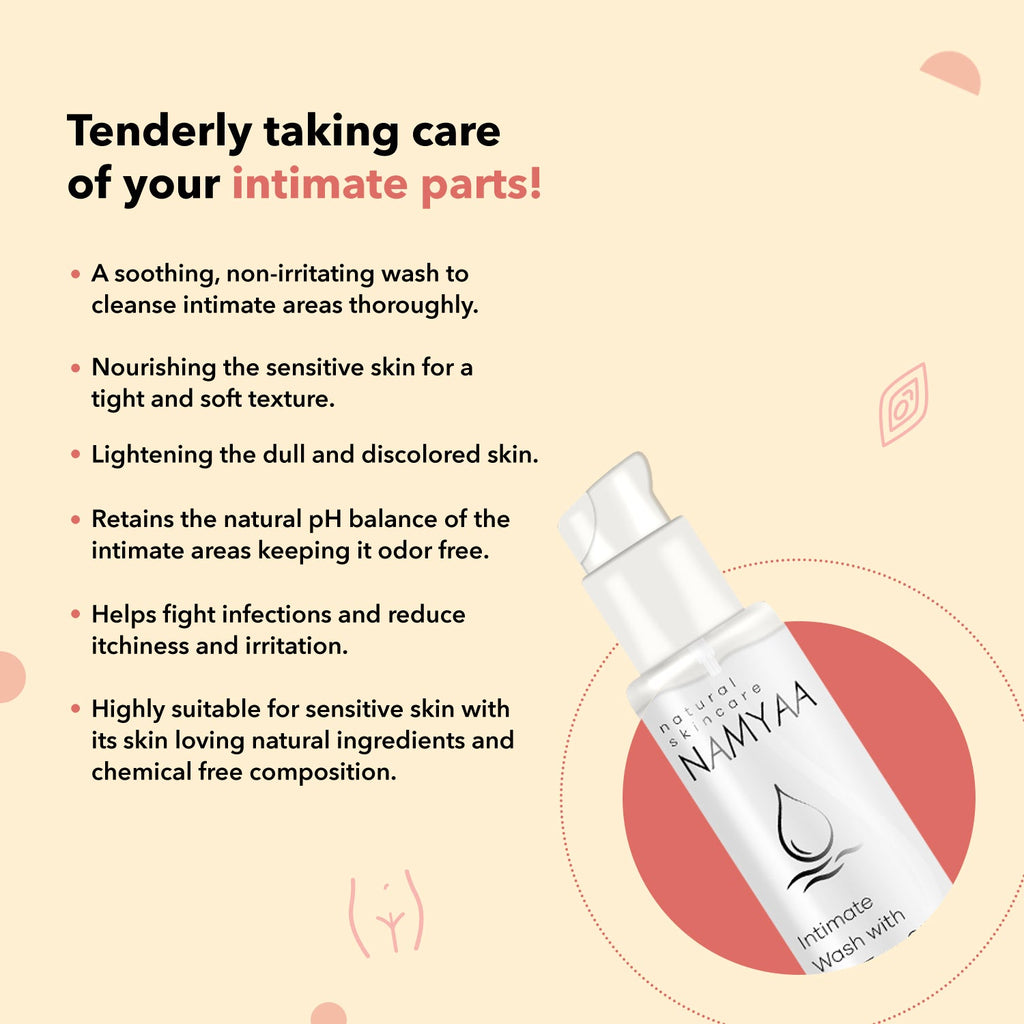 Namyaa Intimate Hygeine Wash | Grocsy