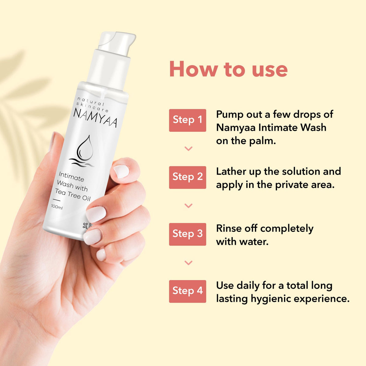 Namyaa Intimate Hygeine Wash | Grocsy