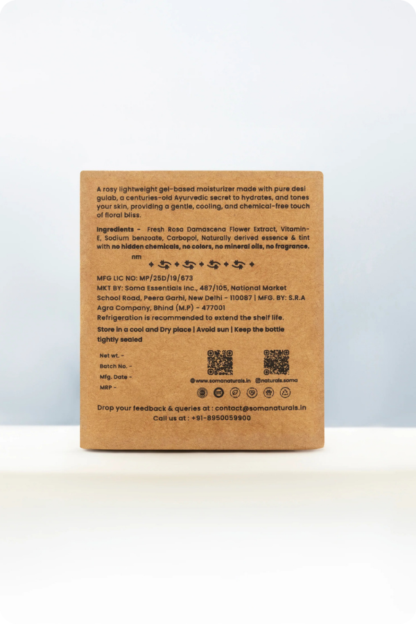 Soma Naturals Rose Gel | Grocsy