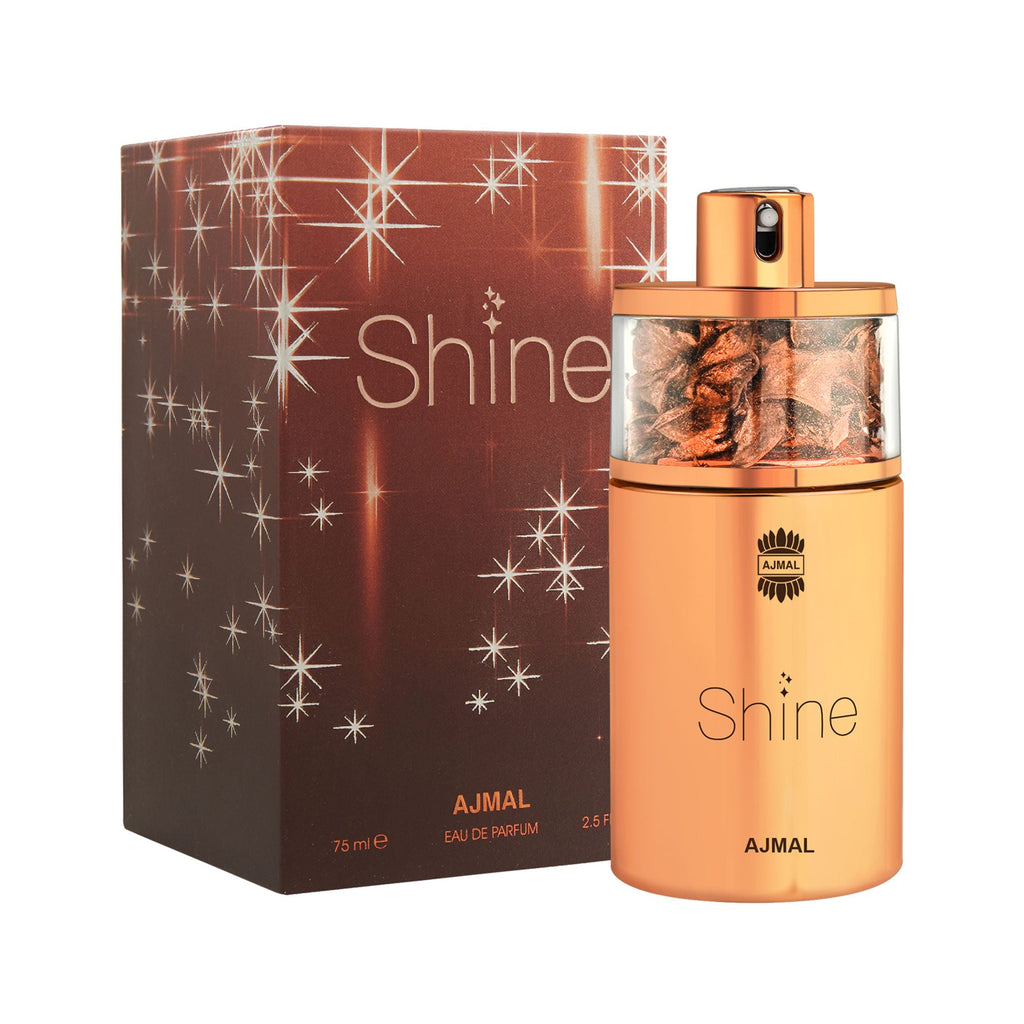 Ajmal India Shine Eau De Parfum for Women - Floral Fruity Musky Long-Lasting Perfume | Grocsy