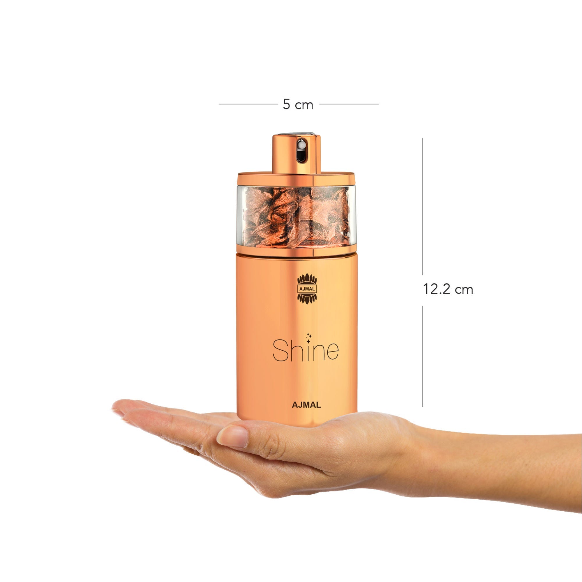 Ajmal India Shine Eau De Parfum for Women - Floral Fruity Musky Long-Lasting Perfume | Grocsy