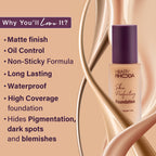 Hilary Rhoda Skin Perfecting Foundation With SPF 15 - My Ivory 01 | Grocsy