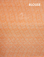 Shades of Orange Colour Printed Semi Chanderi Saree By Gayathri Reddy Designer Studio | Grocsy