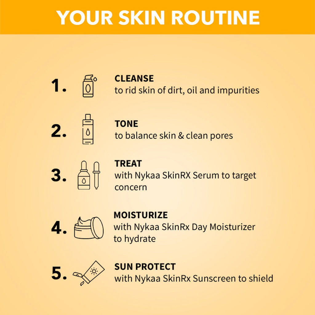 Nykaa SkinRX Illuminate+ Vitamin C Day Moisturizer SPF 15 for Radiant, Hydrated Normal to Dry Skin | Grocsy
