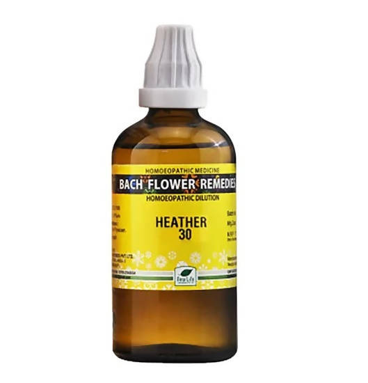 New Life Homeopathy Bach Flower Remedies Heather 30 Dilution | Grocsy