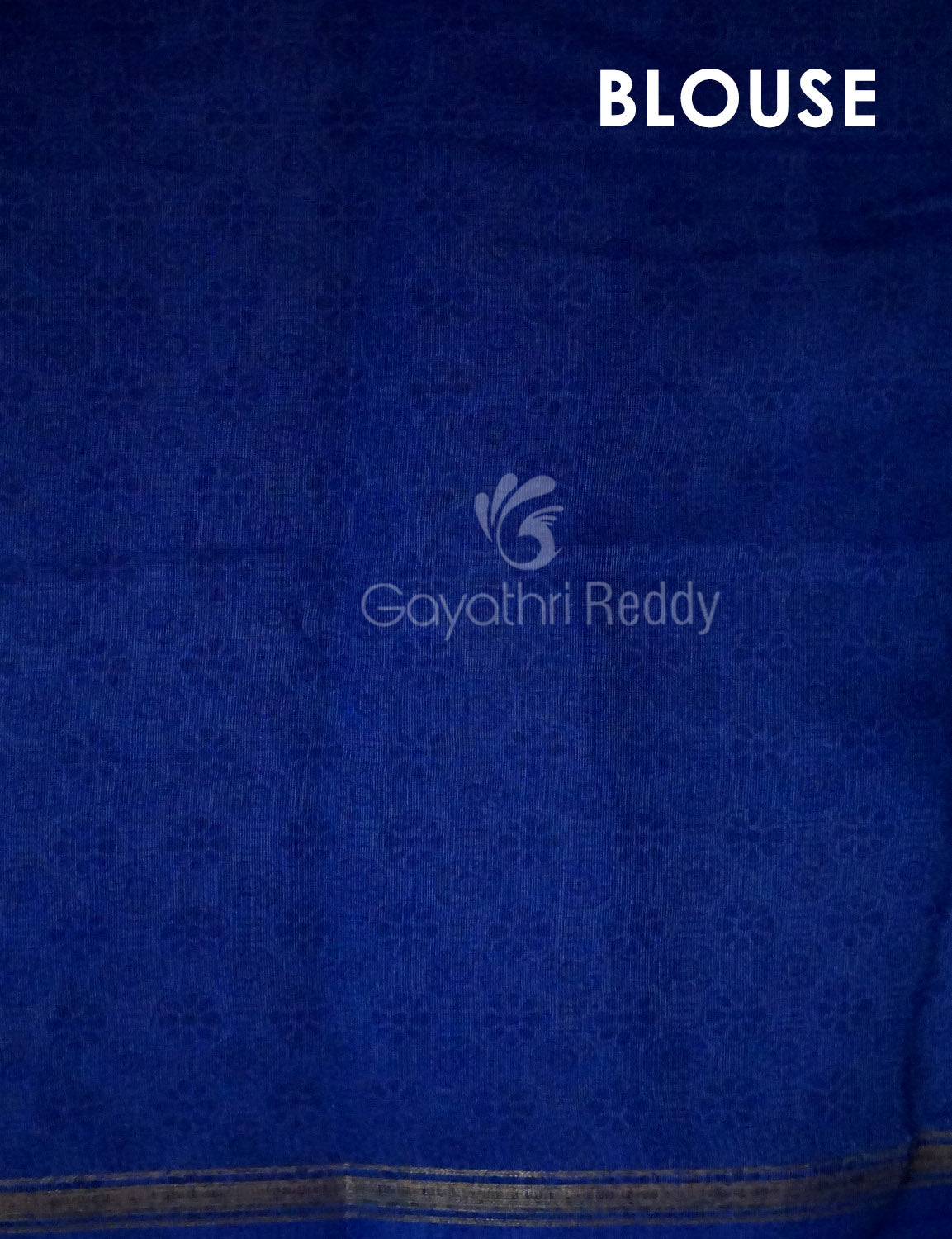 Yellow Colour All Over Print Semi Chanderi Saree By Gayathri Reddy Designer Studio | Grocsy