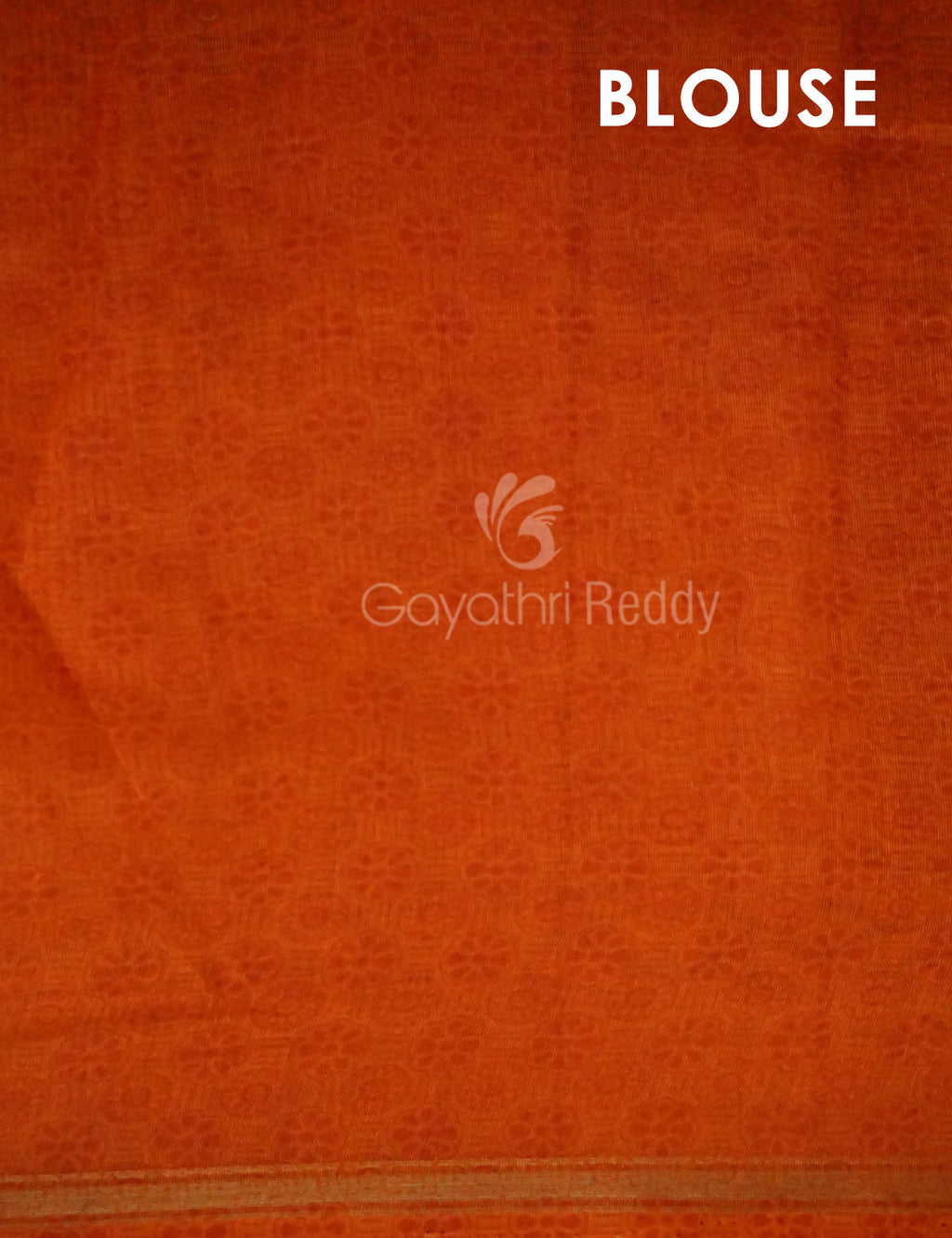 Sea Green Colour All Over Print Semi Chanderi Saree By Gayathri Reddy Designer Studio | Grocsy