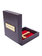 Golden Peacock Brown & Red 24 Ct Gold Foil Lord Jesus Christ | Grocsy