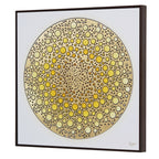 Tehzeeb Creations Golden Embossed Wall Painting | Grocsy