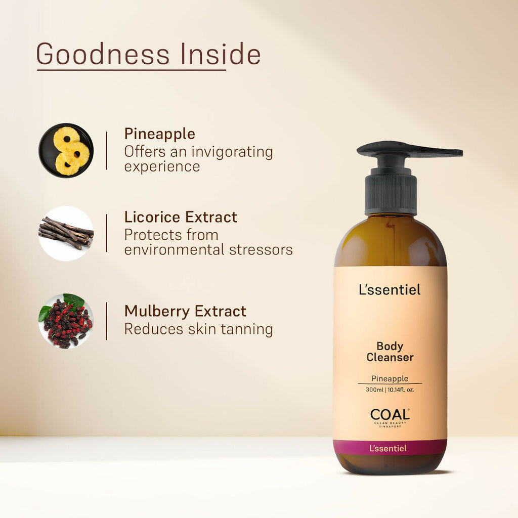 Coal Clean Beauty Pineapple Shower Gel | Grocsy