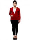 W for Woman Red Cardigan | Grocsy