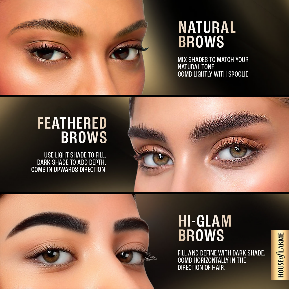 Lakme Facelift Brow Sculpt Palette | Grocsy