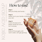 Samisha 1% Kojic Acid Soap With Alpha Arbutin For Pigmentation & Sun Damage | Grocsy