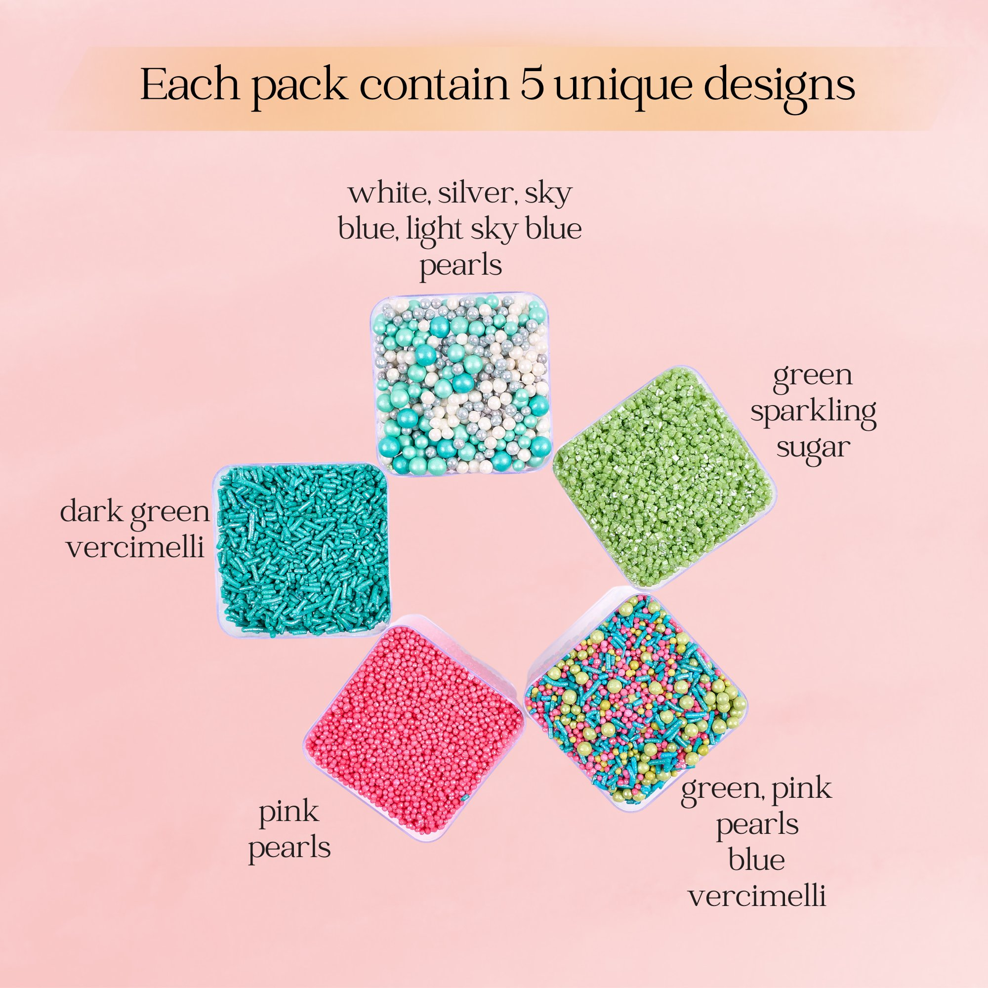 Confect Fusion Mashup Sprinkles FM Multipack 15 | Grocsy
