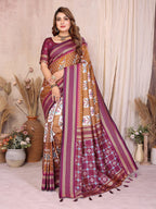 Anaita Premium South Soft Silk Saree | Grocsy