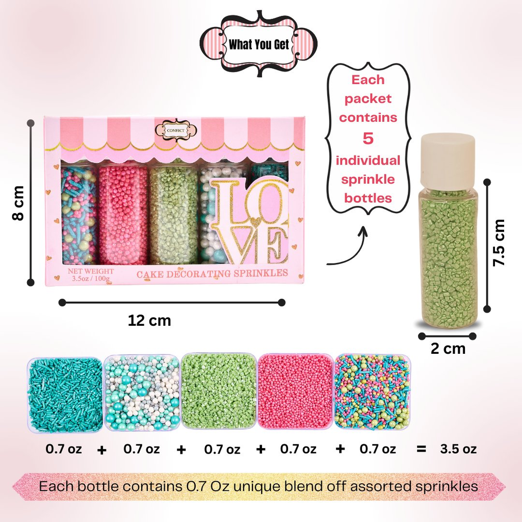 Confect Fusion Mashup Sprinkles FM Multipack 15 | Grocsy