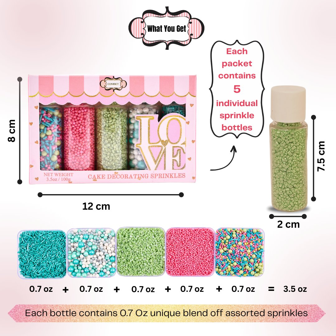 Confect Fusion Mashup Sprinkles FM Multipack 15 | Grocsy