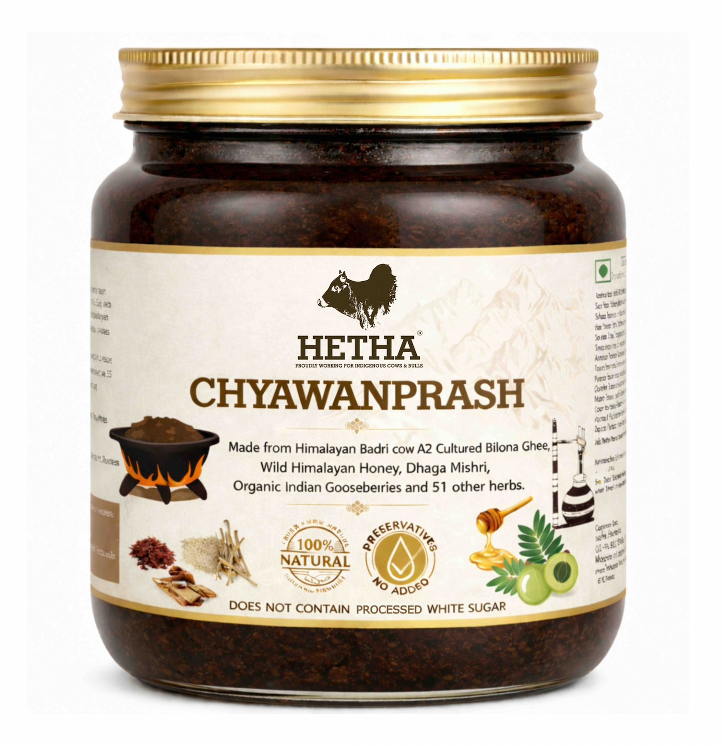 Hetha Chyawanprash made with Himalayan A2 Cultured Ghee | Grocsy
