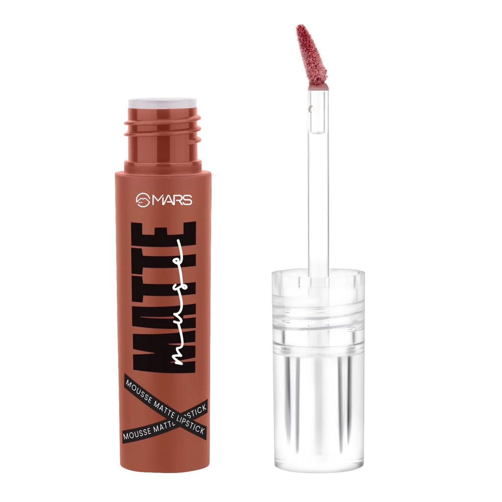 MARS Cosmetics Matte Muse Mousse Lipstick - 16 Chick Beauty | Grocsy