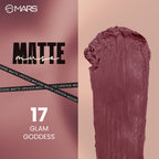 MARS Cosmetics Matte Muse Mousse Lipstick - 17 Glam Goddess | Grocsy