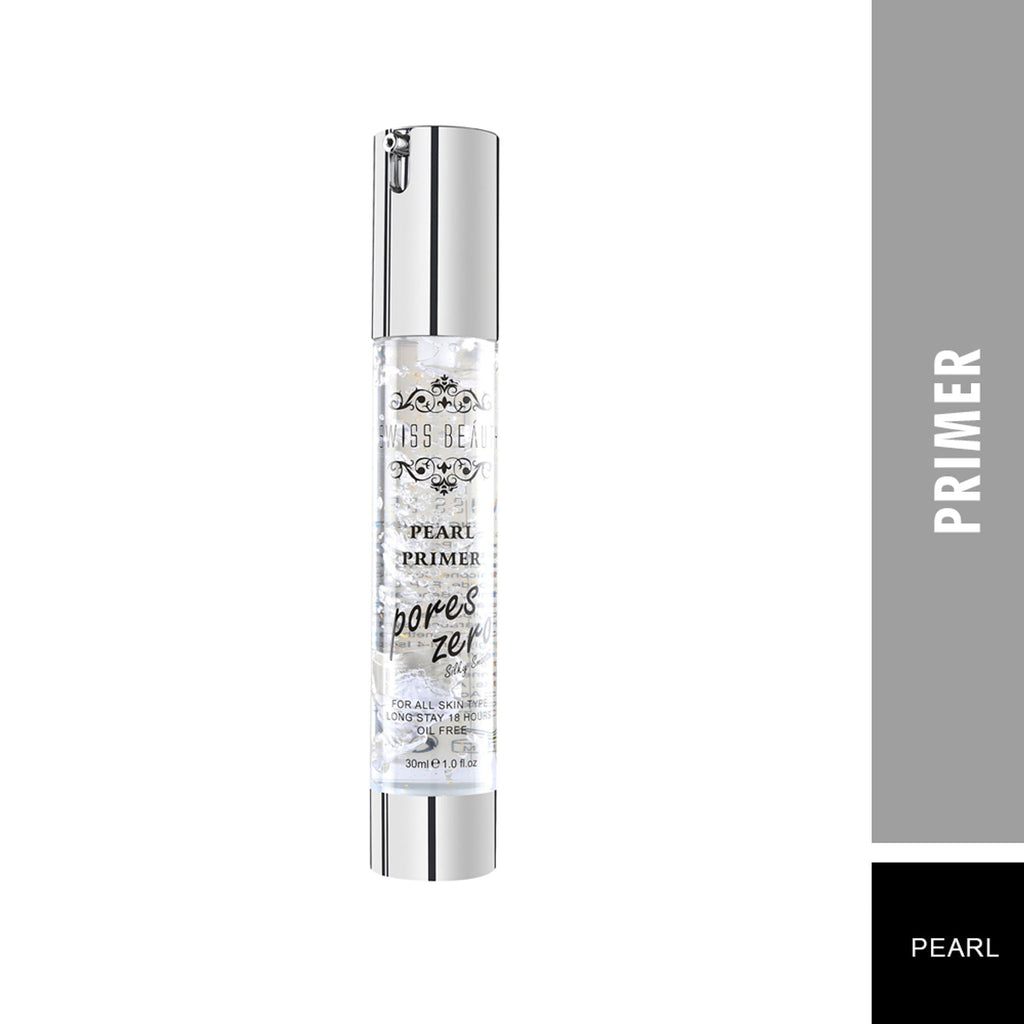 Swiss Beauty Pores Zero Silky Smooth Pearl Primer | Grocsy