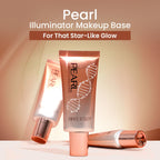 Swiss Beauty Pearl Illuminator Makeup Base Long lasting & Radiant Skin Highlighter - 01 Golden Pink | Grocsy