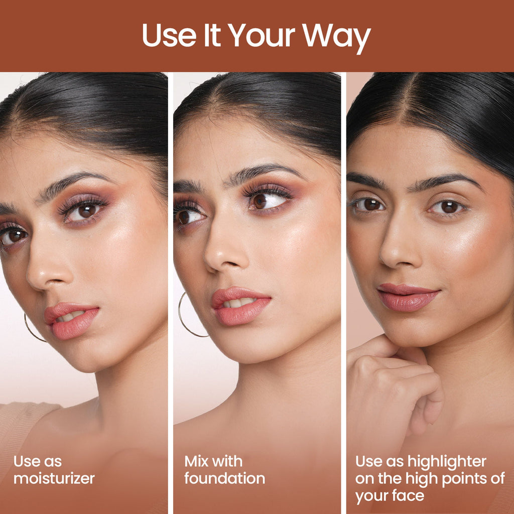 Swiss Beauty Pearl Illuminator Makeup Base Long lasting & Radiant Skin Highlighter - 02 Silver Pink | Grocsy