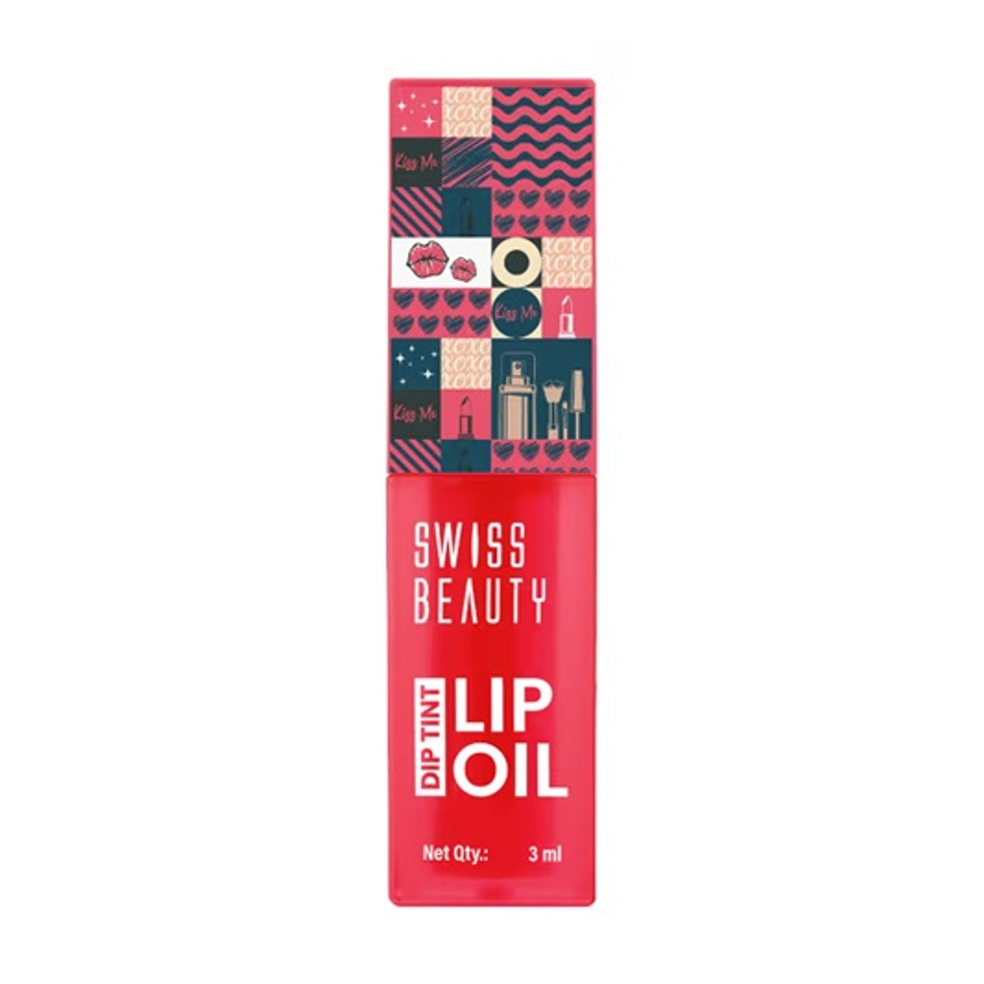 Swiss Beauty Dip Tint Color Changing Long Lasting With Vitamin-E PH Lip Oil - 2 Dragon Fruit | Grocsy