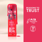 Swiss Beauty Dip Tint Color Changing Long Lasting With Vitamin-E PH Lip Oil - 3 Peach | Grocsy