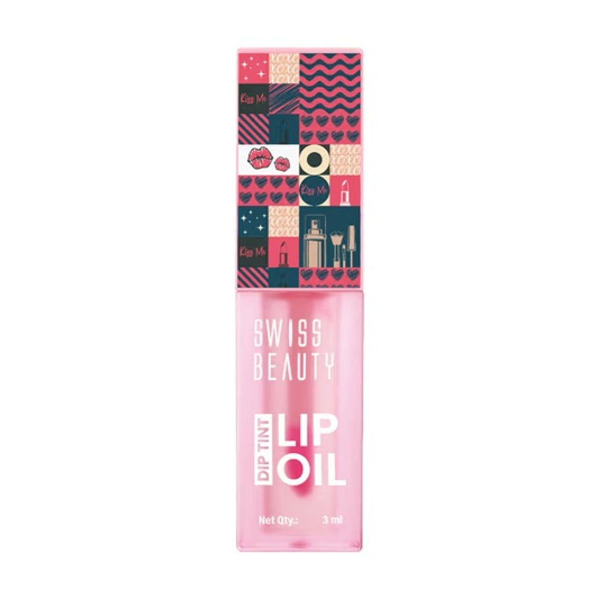 Swiss Beauty Dip Tint Color Changing Long Lasting With Vitamin-E PH Lip Oil - 3 Peach | Grocsy