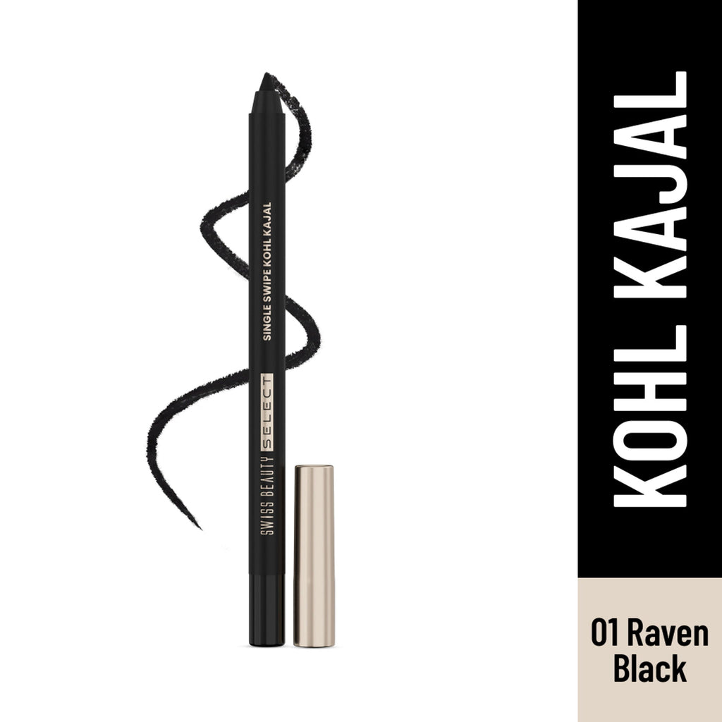 Swiss Beauty Select Single Swipe Kohl Kajal | Grocsy