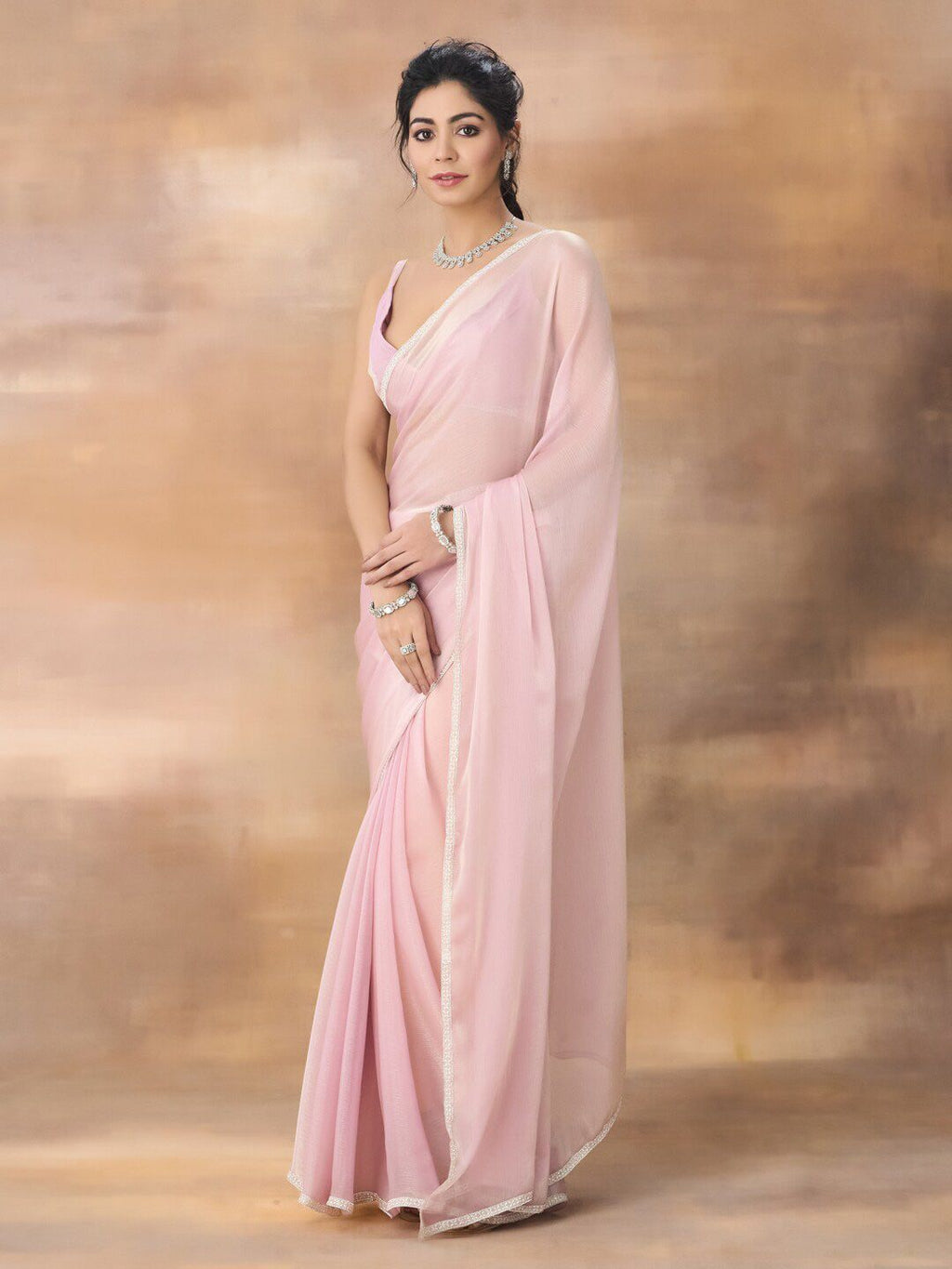 kasee Embellished Beads and Stones Saree | Grocsy