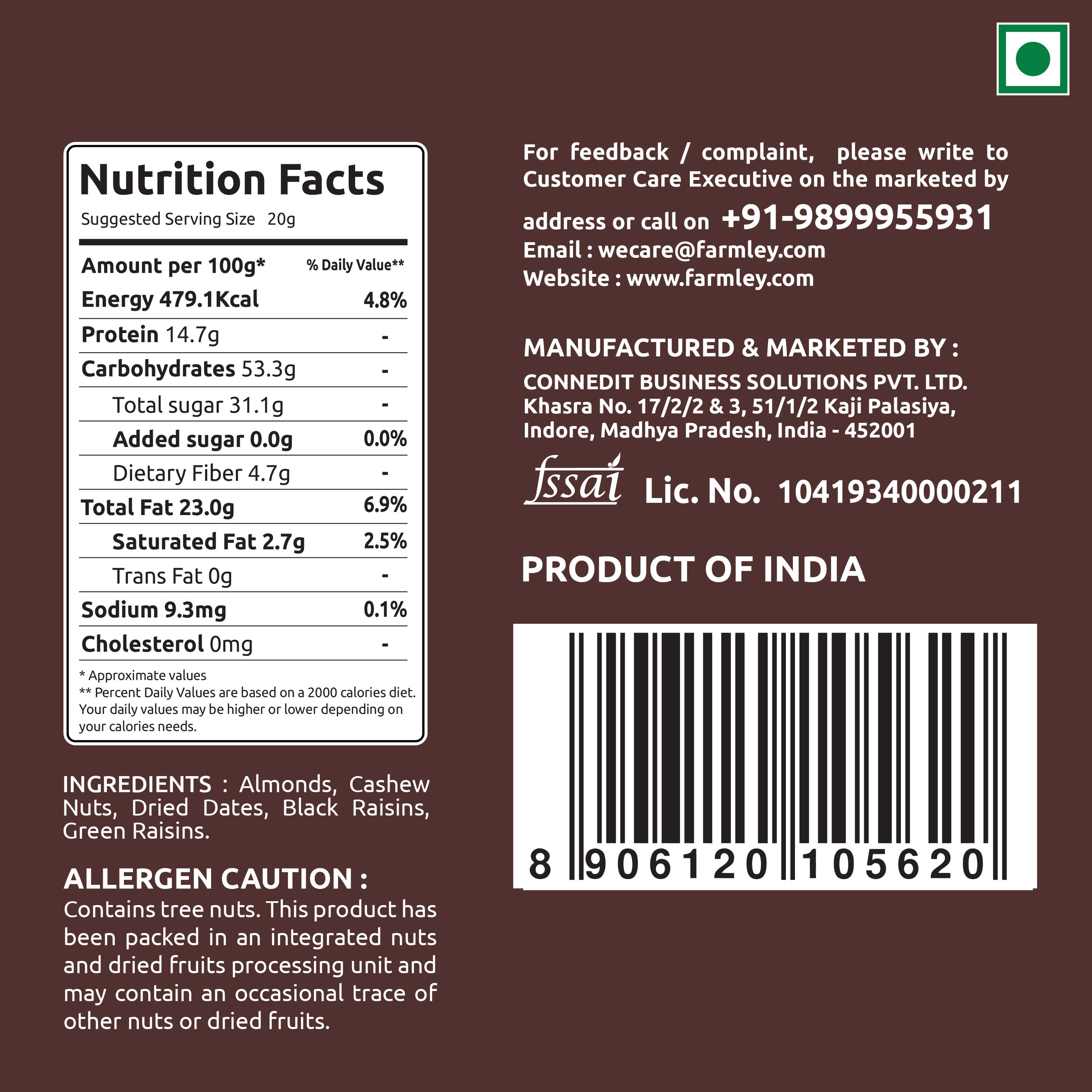 Farmley Panchmeva Superfood | Grocsy