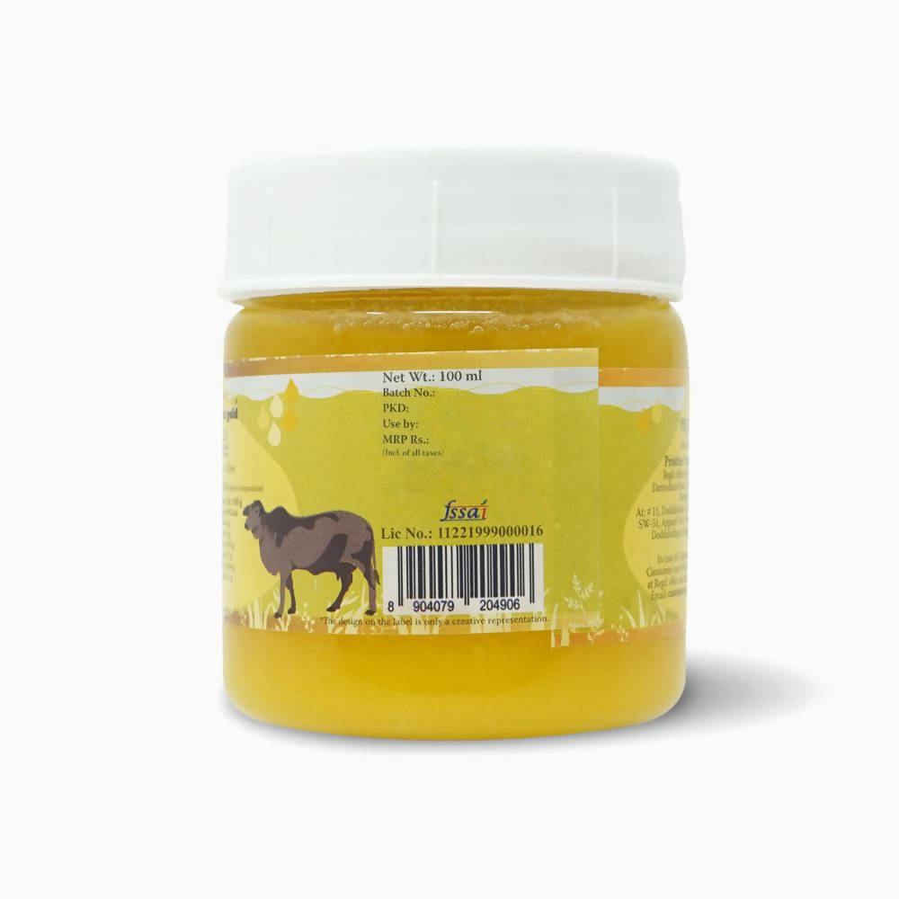 Pristine Fields of Gold - Desi Ghee | Vedic Bilona Method | Churned From Curd | Pure & Natural | | Grocsy