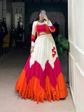 Lorenvalley Pure Rayon Plain Stitched With Canvas And Full Inner Lehenga Choli | Grocsy